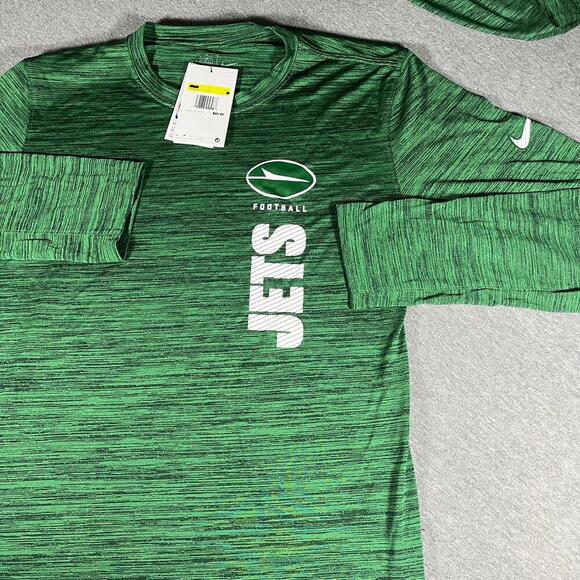 Nike Other - NWT NFL Nike Dri Fit New York Jets Youth Medium Football LongSleeve Sports Shirt